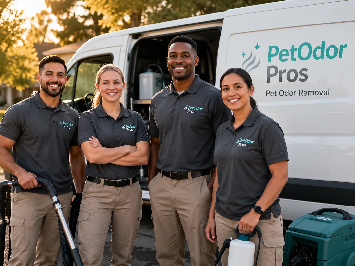 Pet Odor Removal team serving Washington, LA
